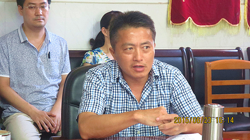 伍经理为讲座主持人