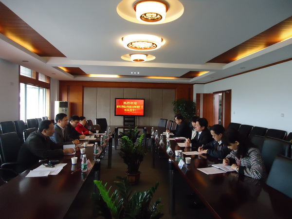 公司领导与南国商学院领导交流